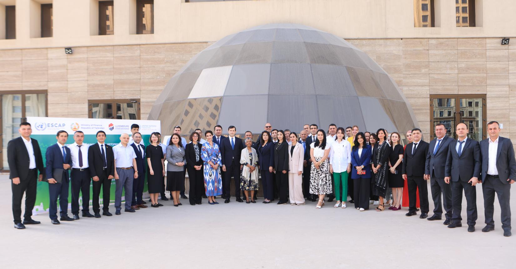 Group photo of training participants