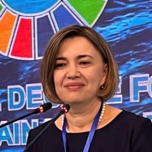 Ms. Aziza Hamidova, UNAIDS Country Director in Tajikistan